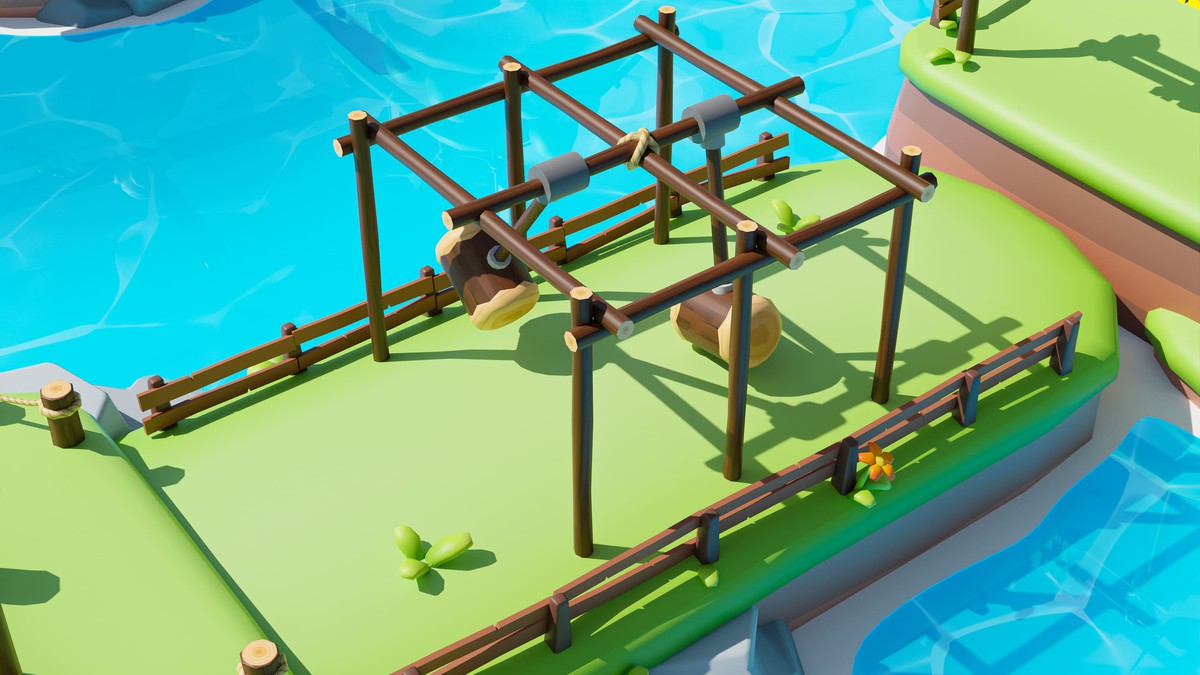 Platformer Deathrun - Low Poly 3D Models Pack