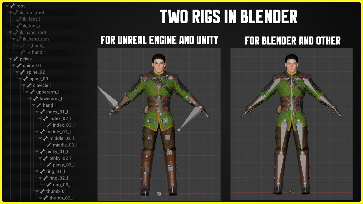 Fantasy Character 02 — Archer