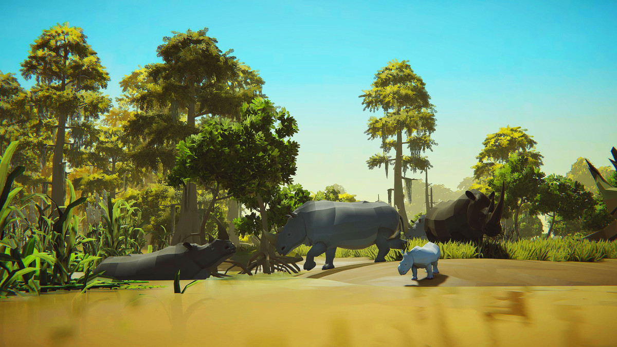 Poly Art: Rhino