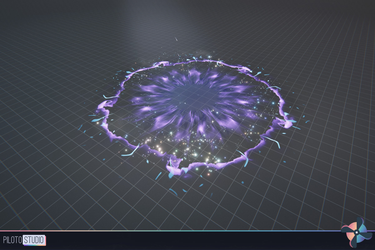 Realistic Comic Spells VFX