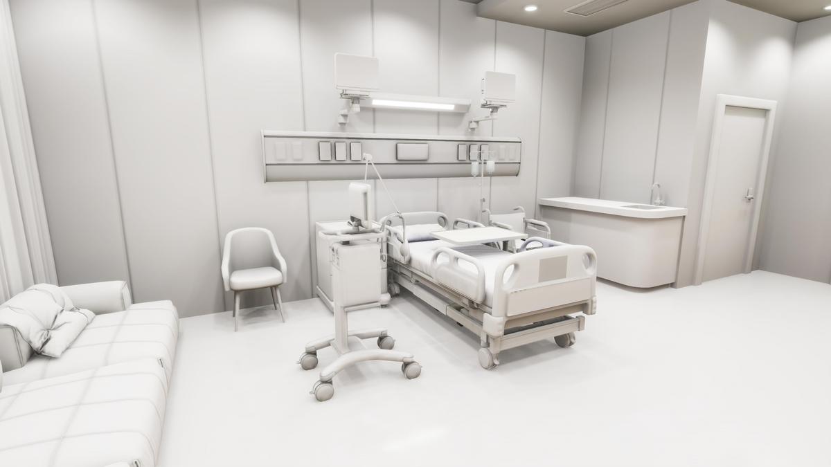 Hospital Room Interior