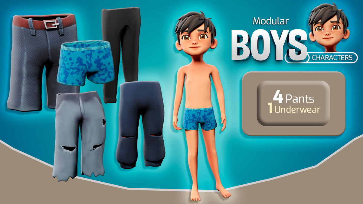 Modular Boys Characters