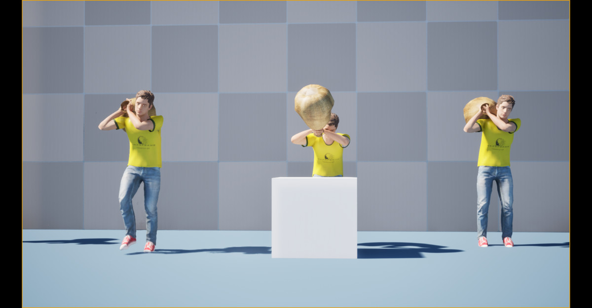 Pickup Items Animation