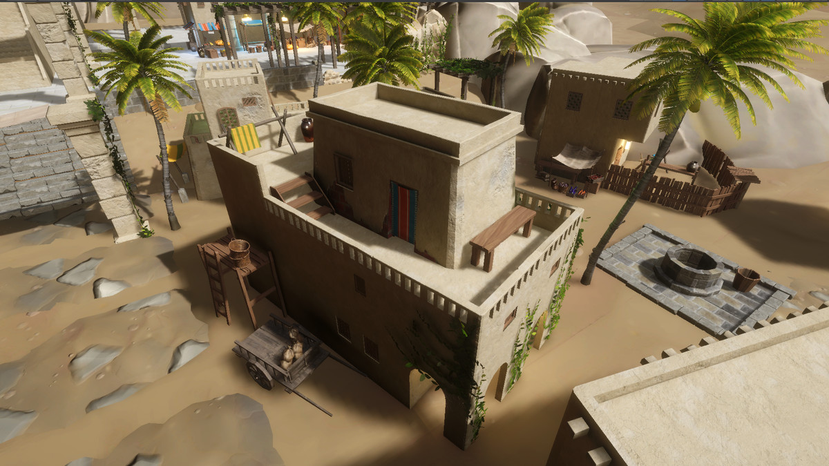 Desert Town - Stylized, Modular pack