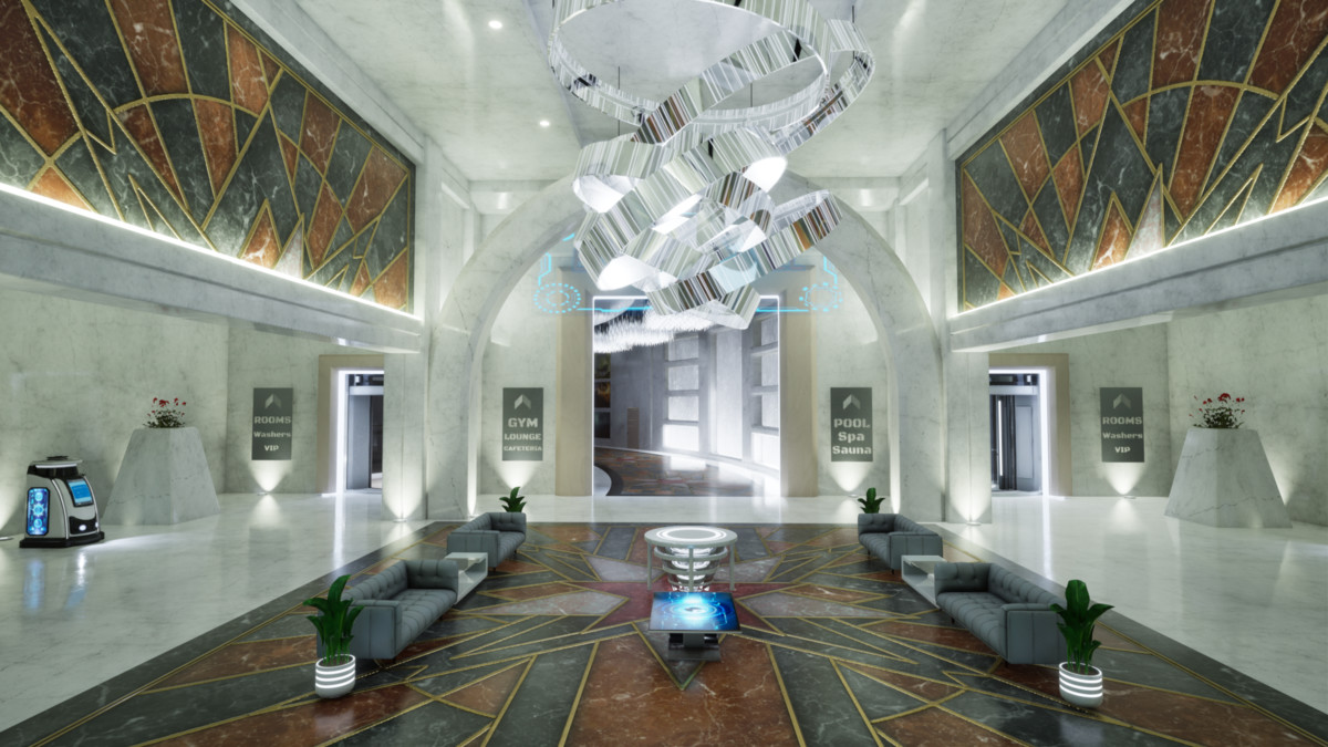 Futuristic Environment Kit Vol.2 – Sci-Fi Living Facility