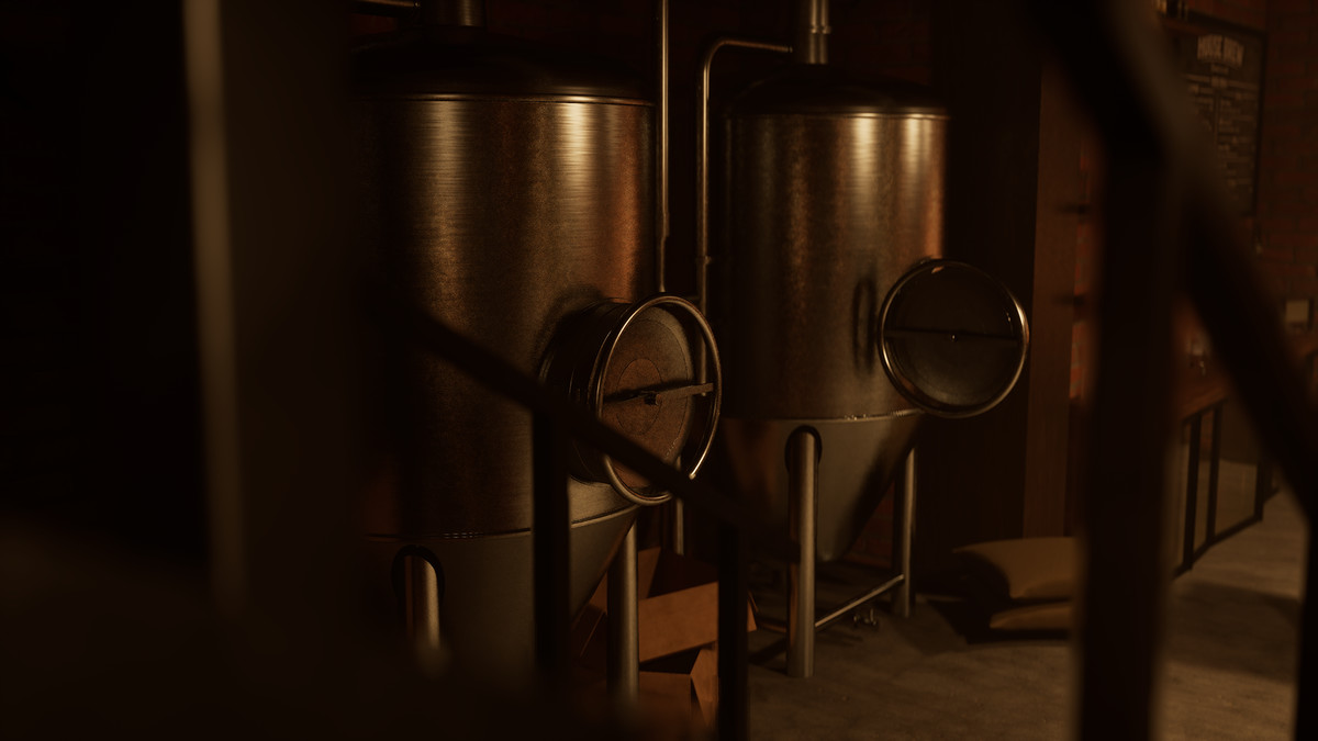 Craft Brewery Interior