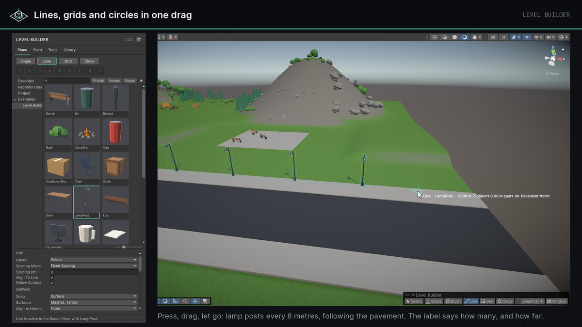 Level Builder - Place, Paint and Arrange Prefabs
