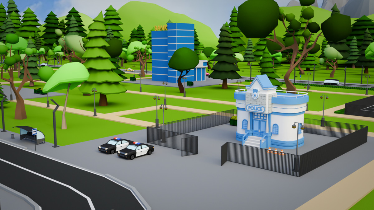 Low Poly City Pack - Mini World Studio