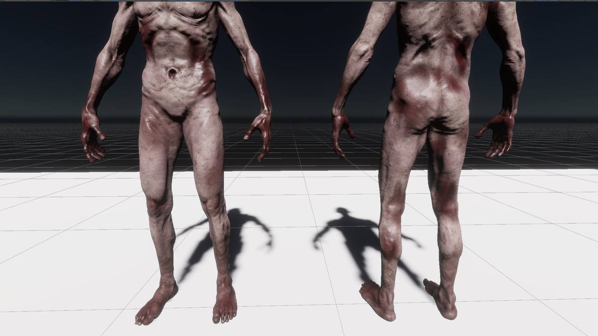 Realistic Zombie Character