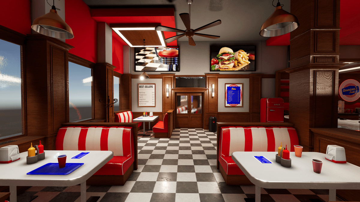 Fast Food - American Diner (URP)