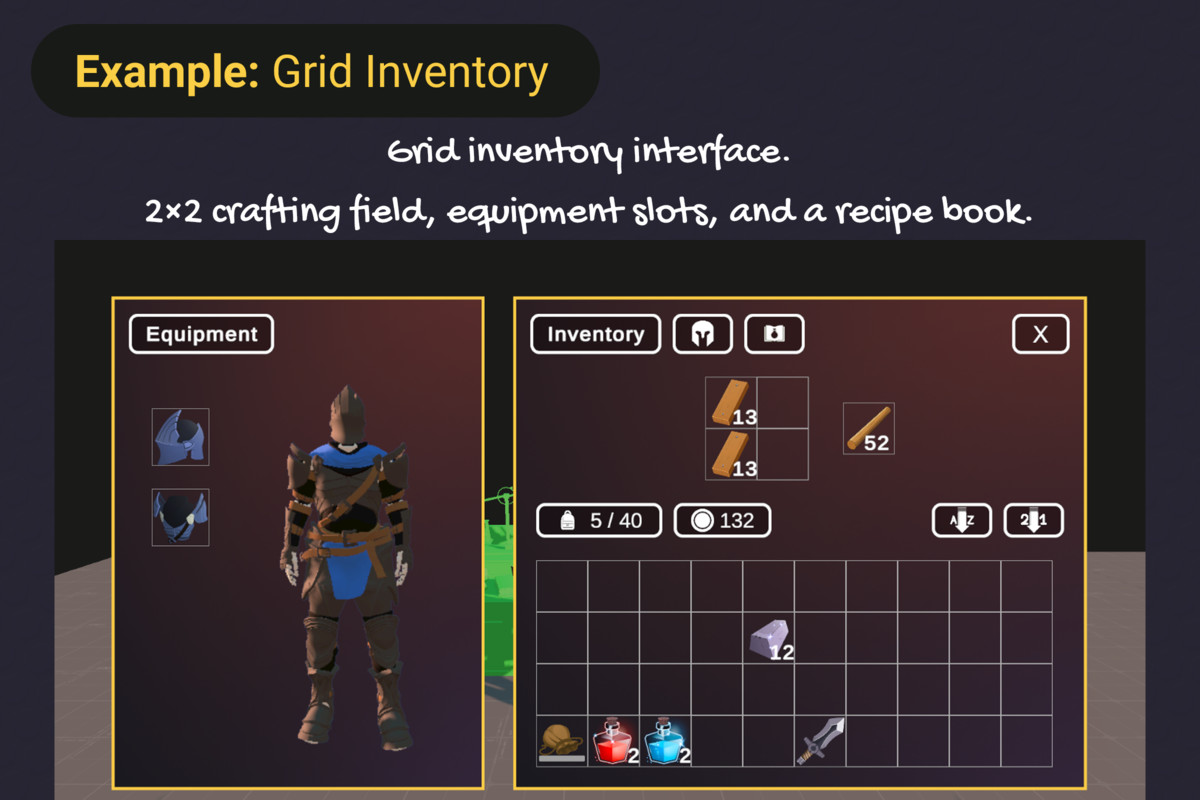 Inventory Extended | Game Creator 2