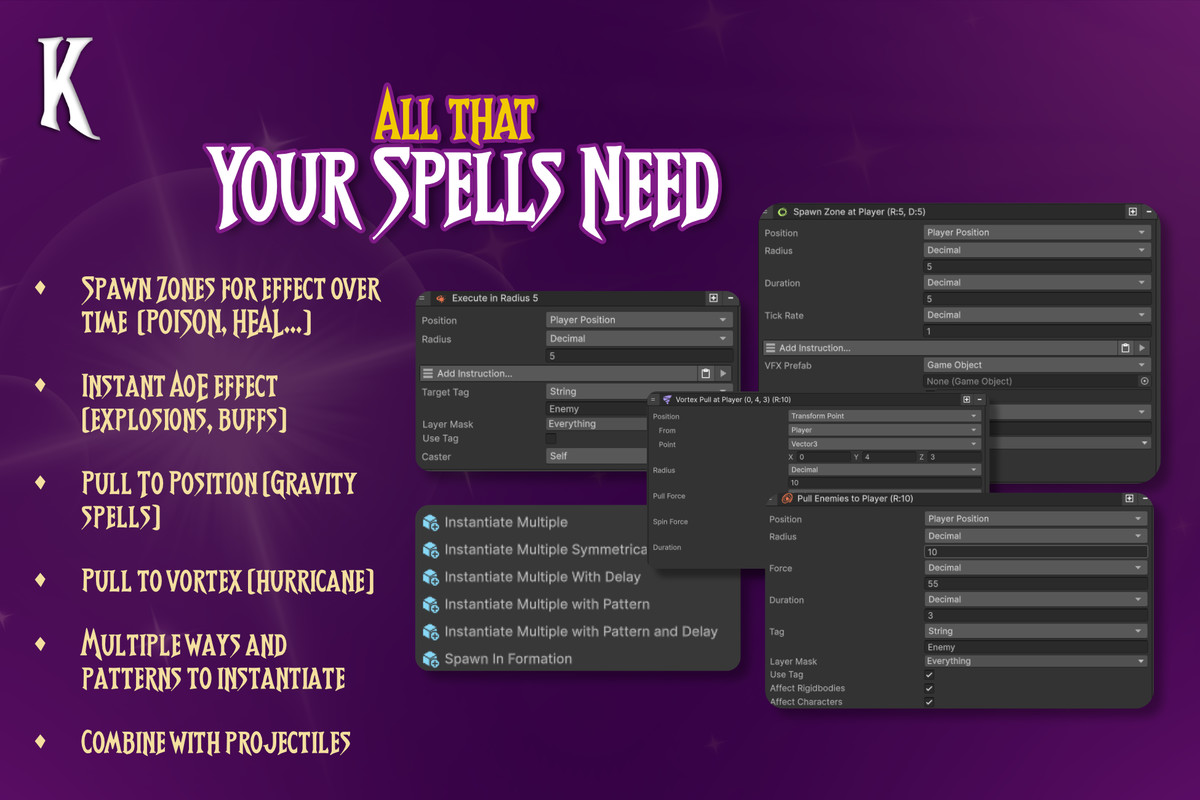 Advanced Skill System for Game Creator 2