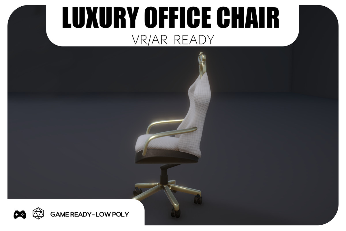 Luxury Office Chair - Game Ready