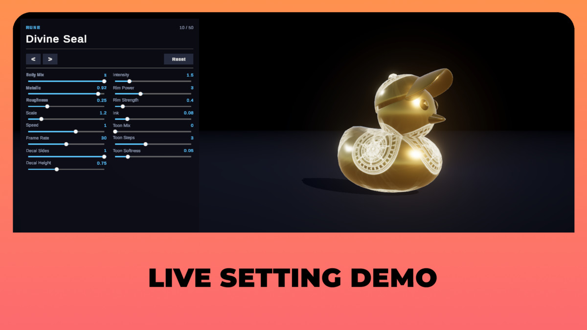 50 Arcane Shaders for Unity URP