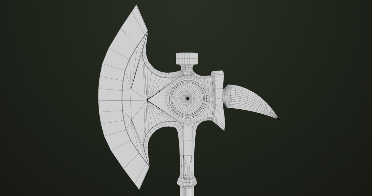 Battle Axe 11 URP HDRP Textures