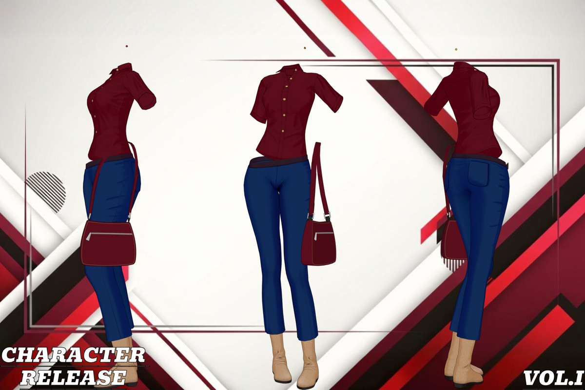 Anime Character Casual Vol.I