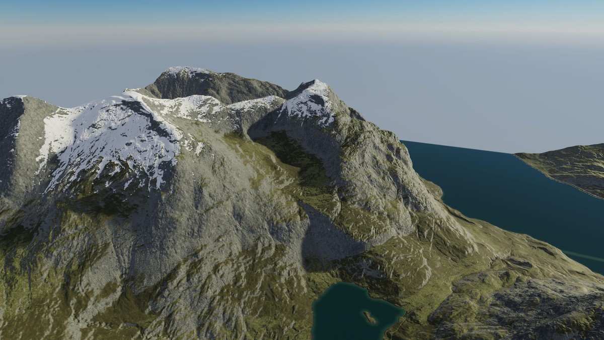 Norway Peaks & Valleys Real-World Terrains 8 km + 4 km