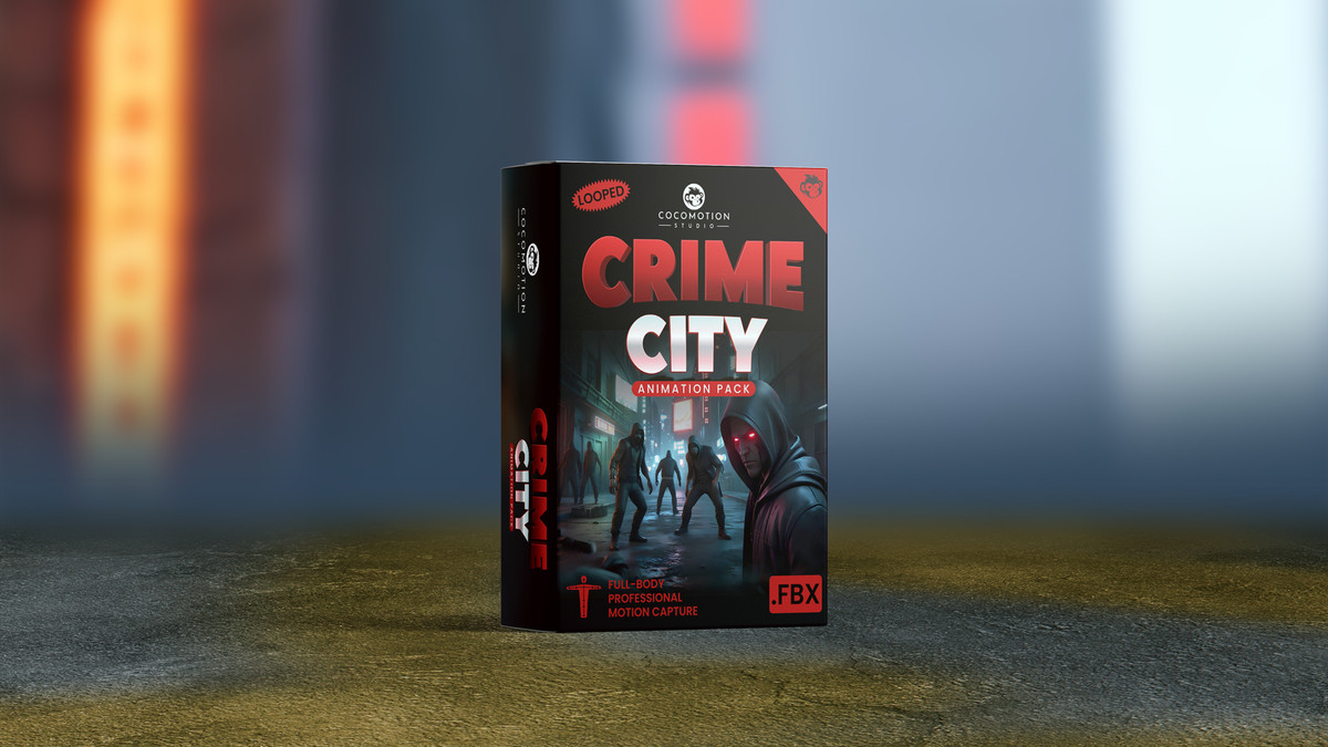 Crime City Animation Pack