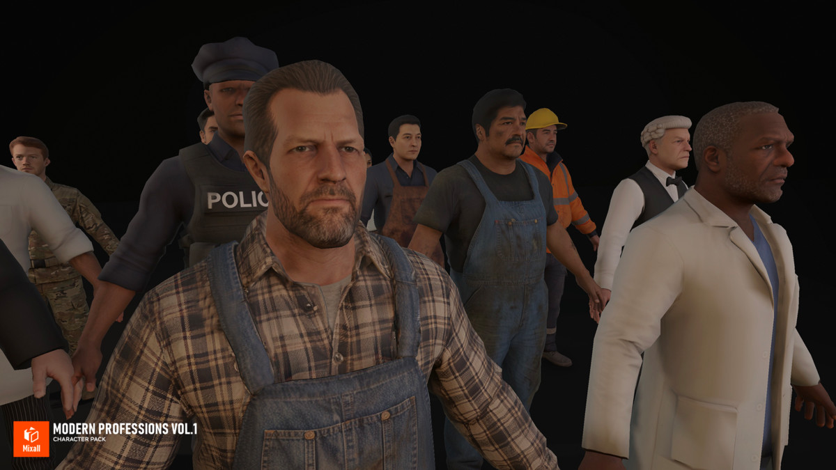 Modern Professions Vol.1 - Character Pack