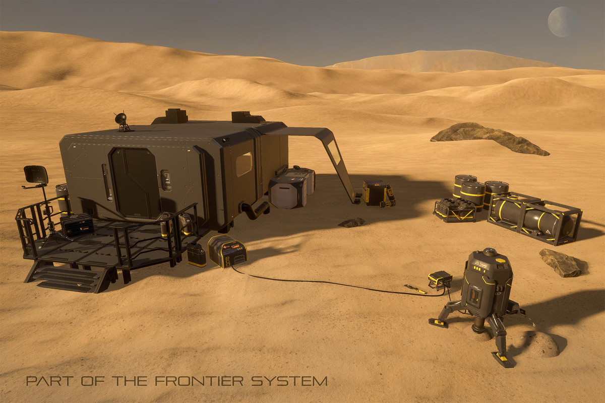 Frontier - Sci-Fi Modular Outpost Shelter