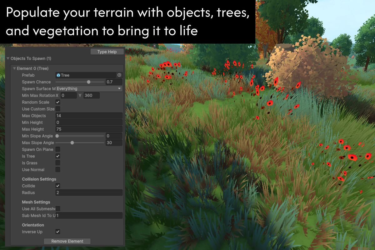TerrainGen - Infinite Runtime Generation