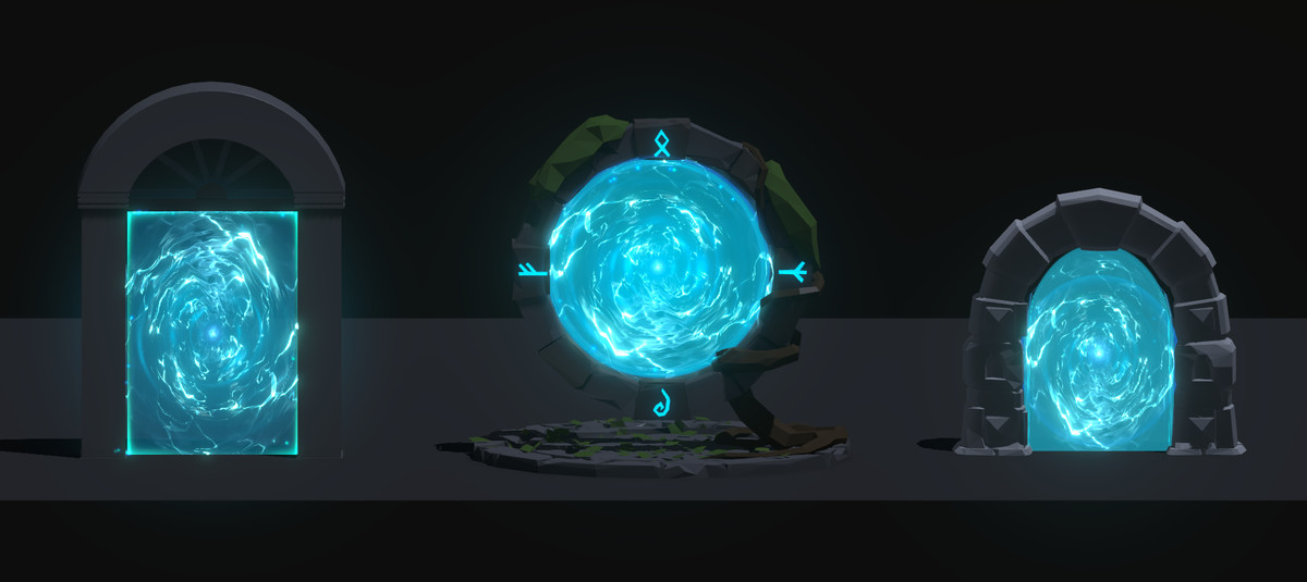 Game VFX - Magic Portal Collection