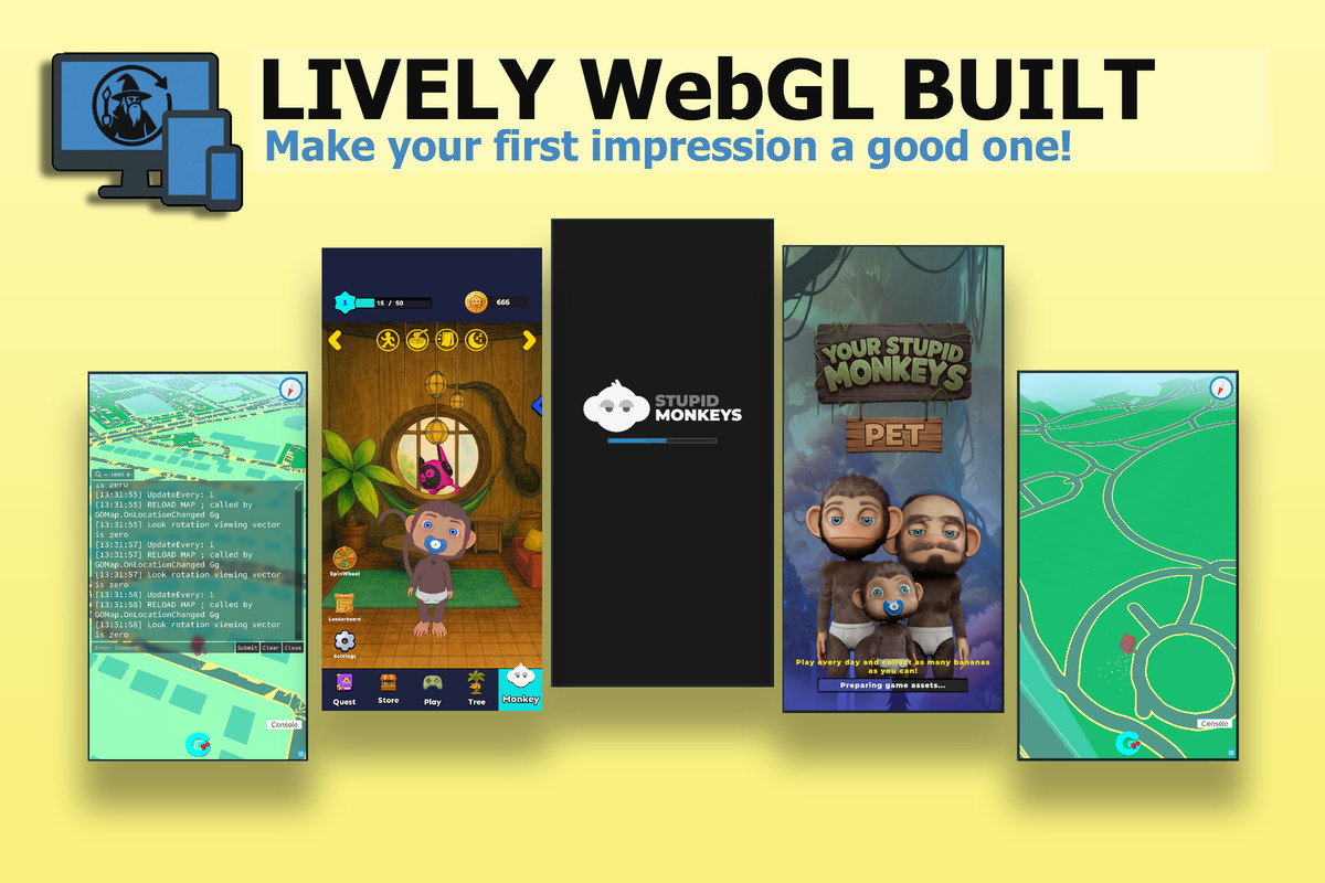 LIVELY WebGL Template