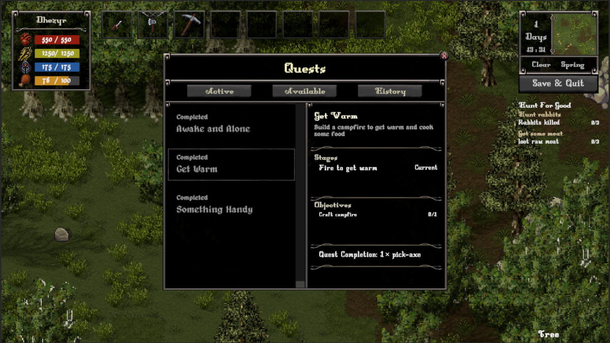 2D Top Down RPG Sandbox Project