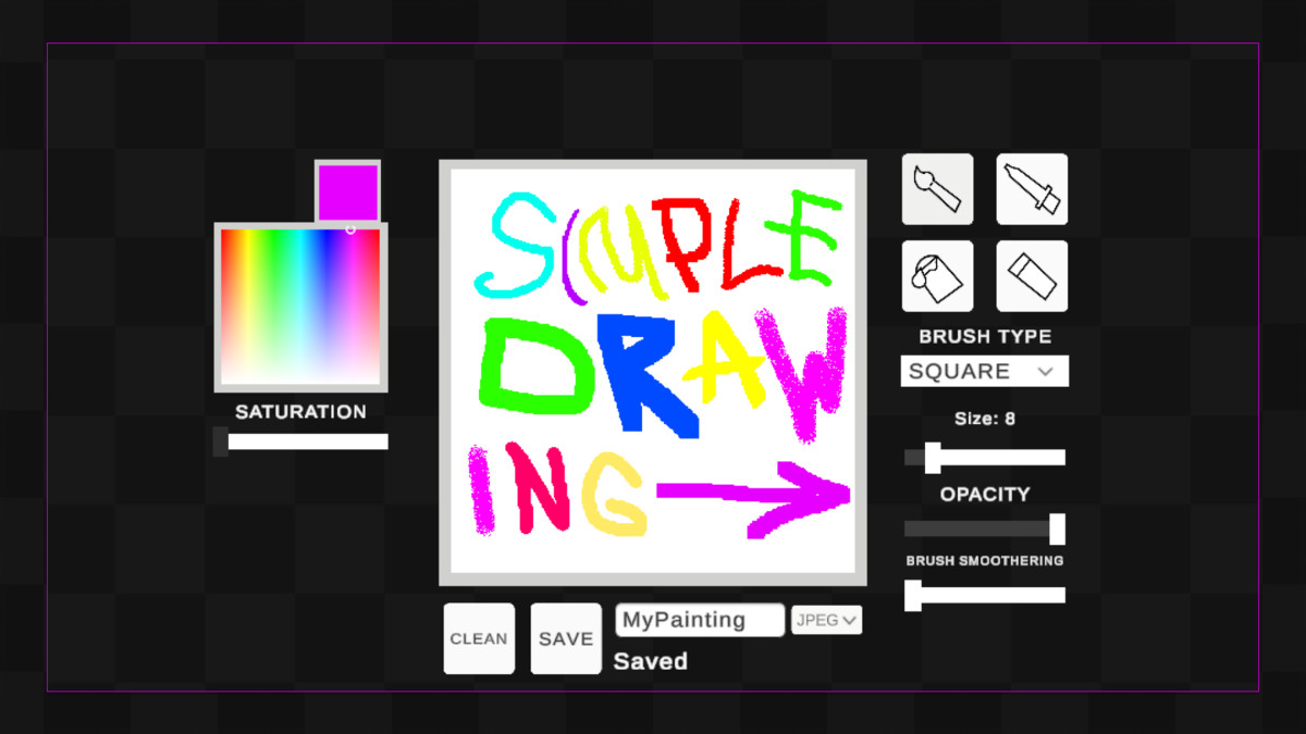 Simple Drawing Asset