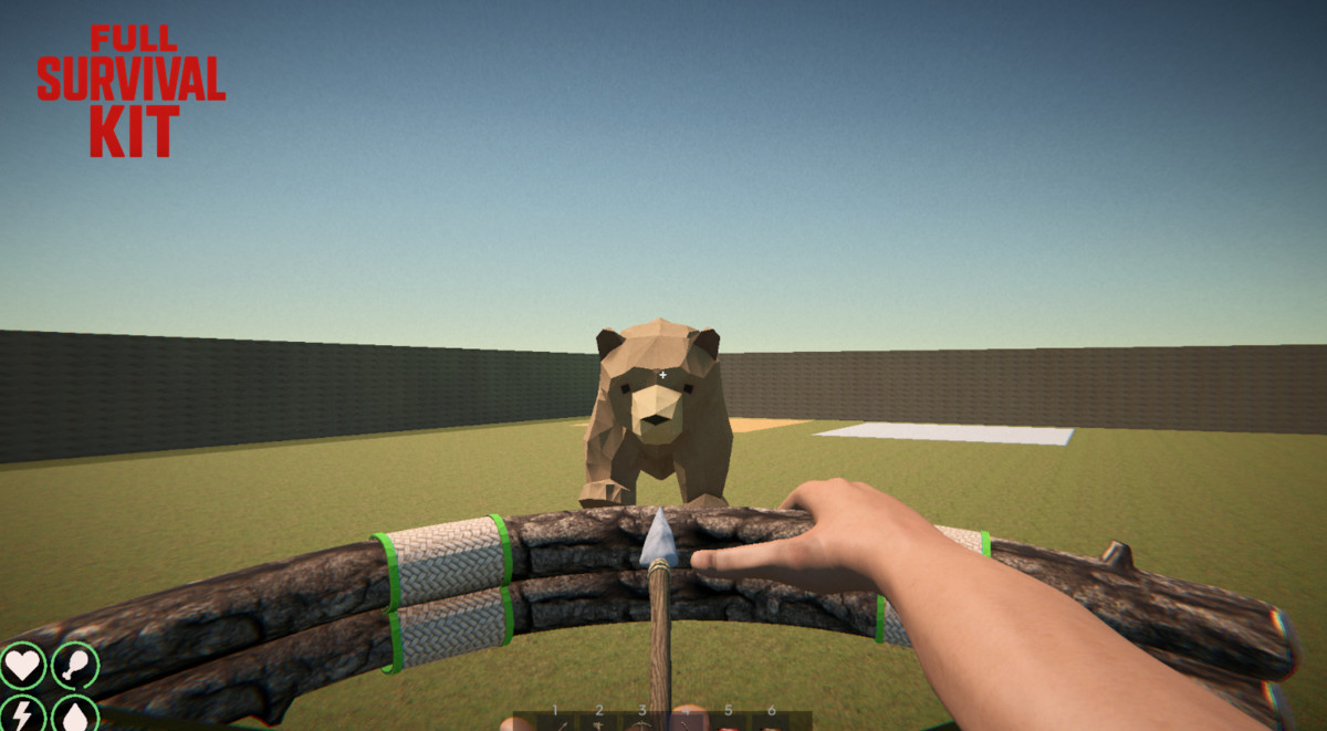 FSK: Full Survival Kit, Complete FPS Survival Template (Craft, Build, Hunt)
