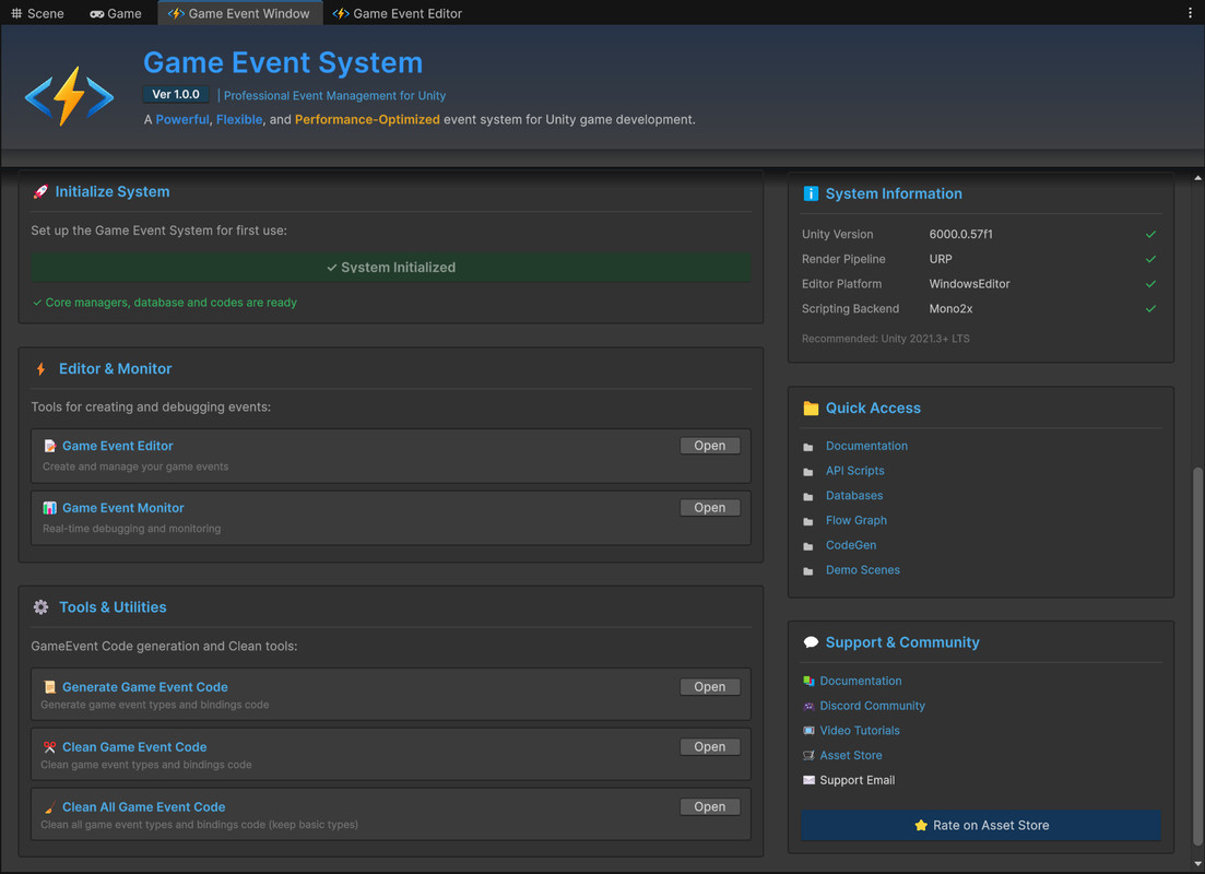 Game Event System (GES)
