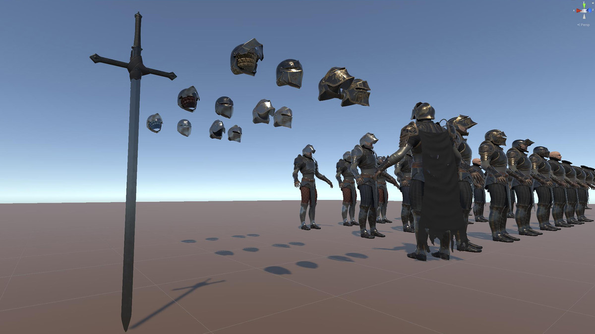 Medium Armored Warrior Knight V1