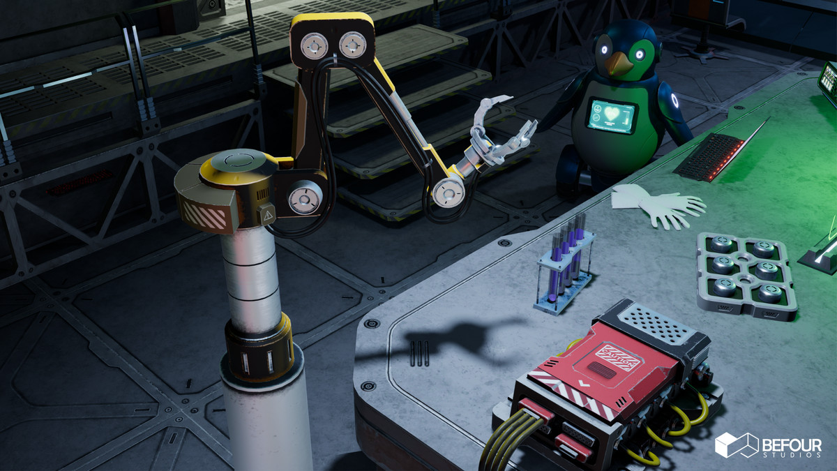 Sci-Fi Polar Station Environment (Modular, Space, Station)