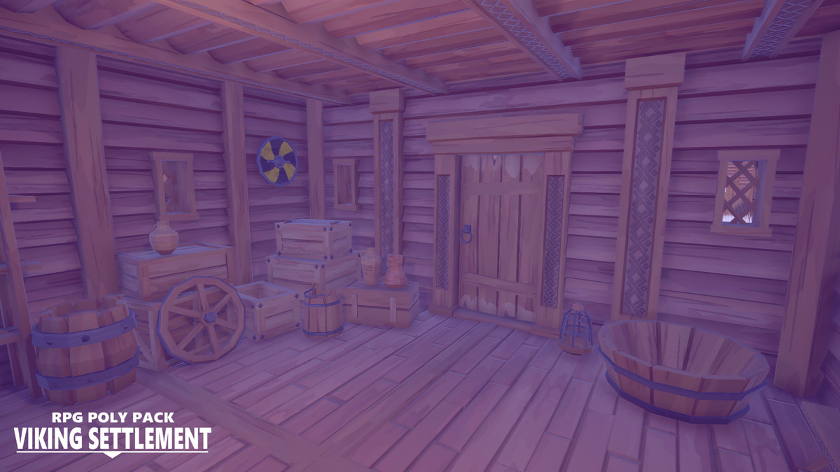 RPG Poly Pack - Viking Settlement