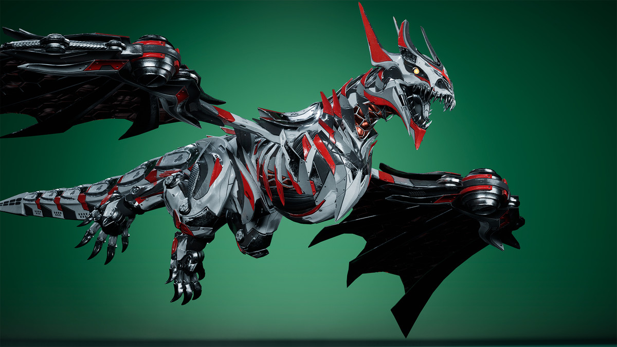 Sci-Fi Dragon Knight
