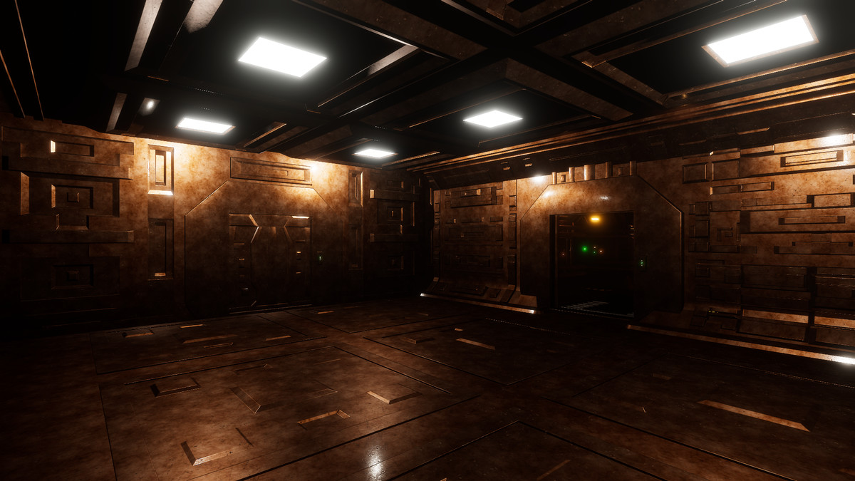 Modular Sci-Fi Tunnel System & Room Construction Kit