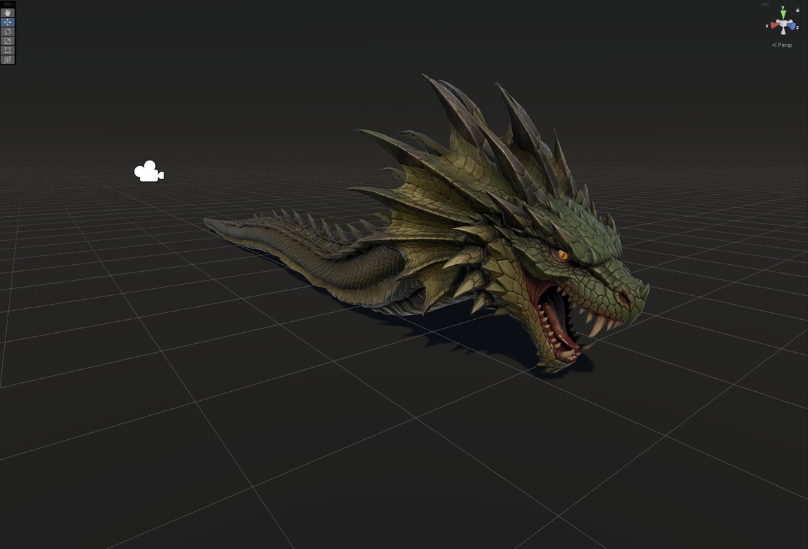 Basilisk Snake2 Character