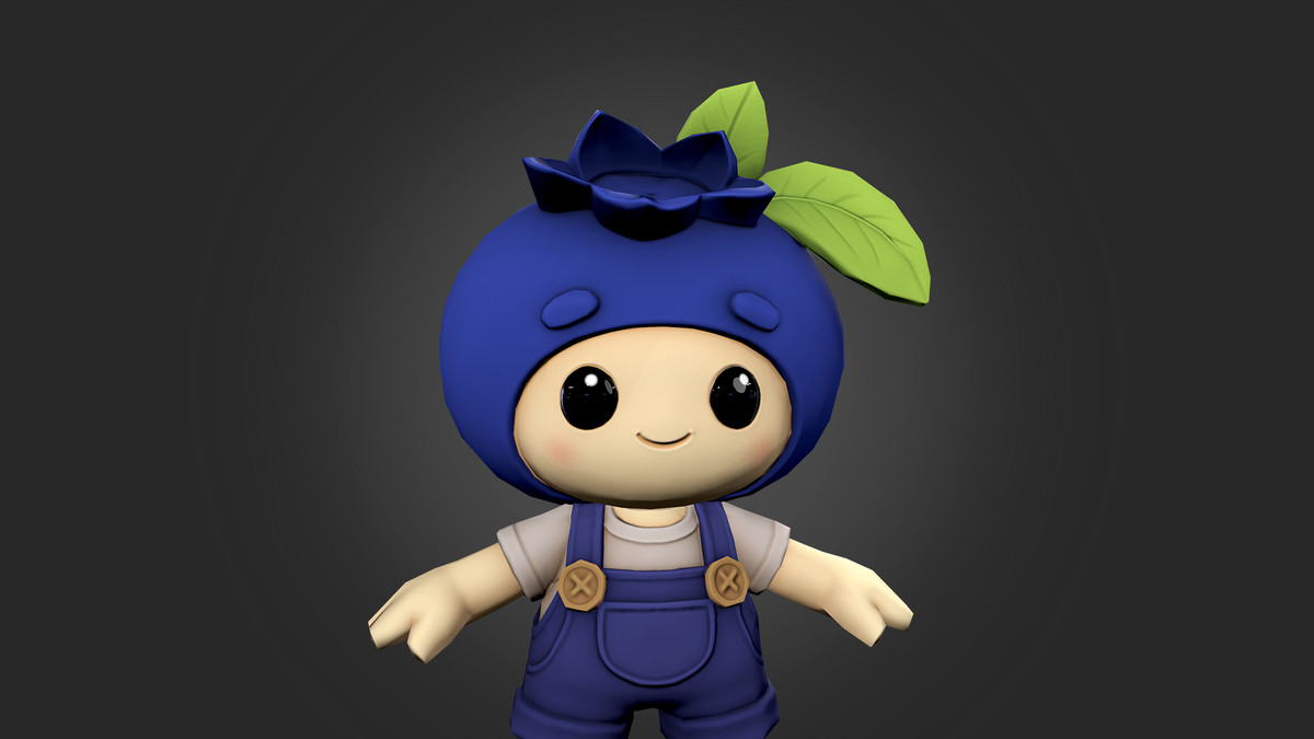 Blueberry character