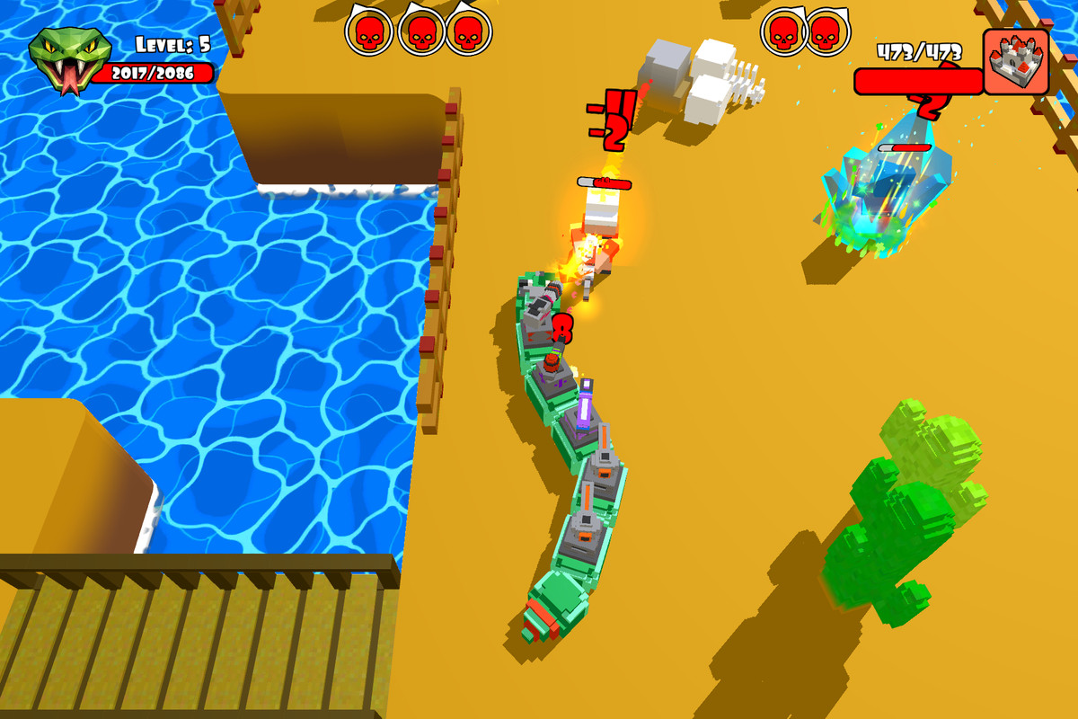 Snake Island Wars - Complete Mobile Game Template