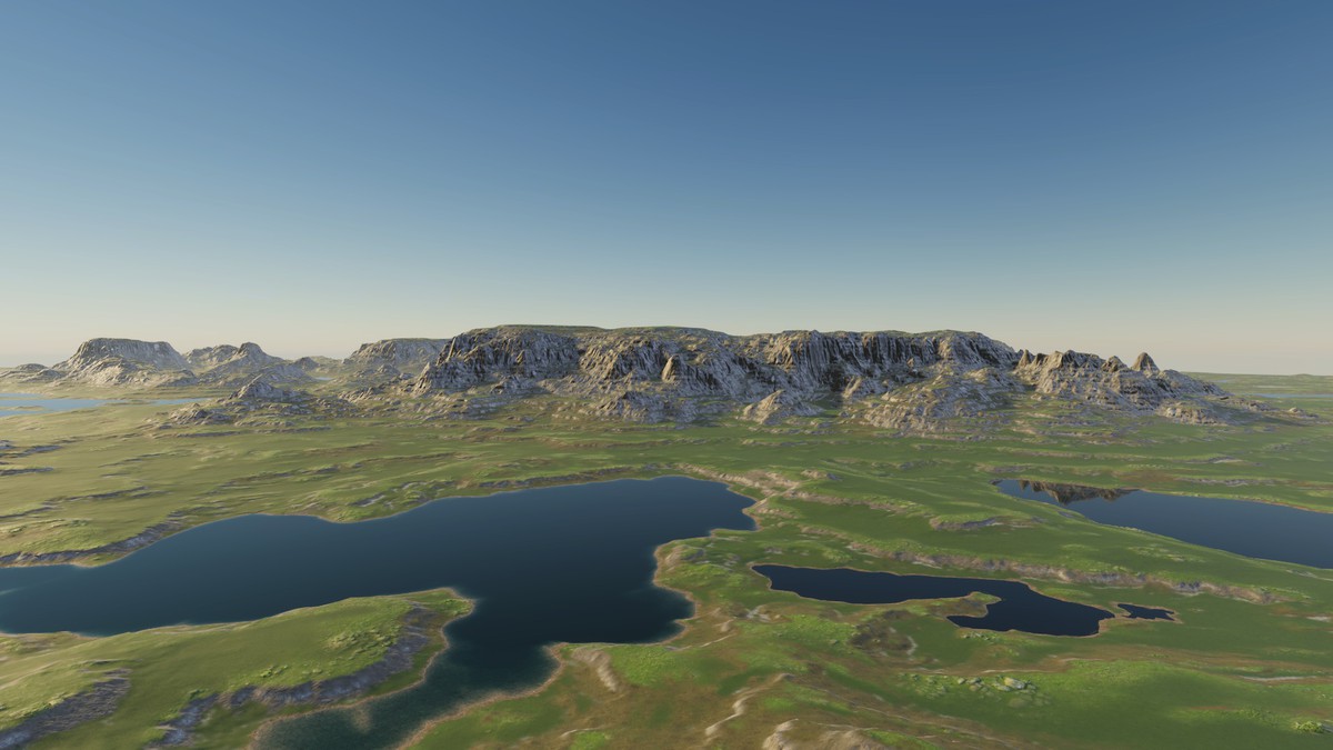 Procedural Terraces & Lava 8K - 36 Terrains