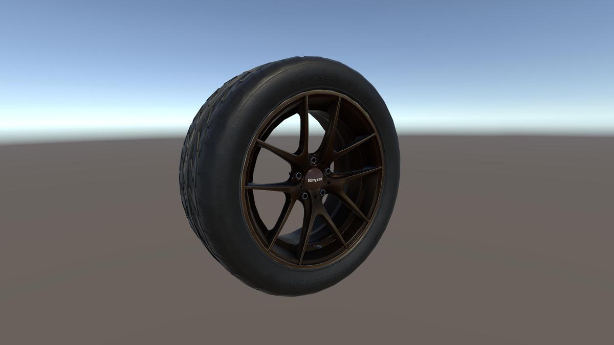Kryxen Wheel V1 - Bronze - Game Ready