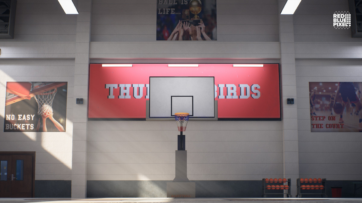 Indoor Basketball Arena