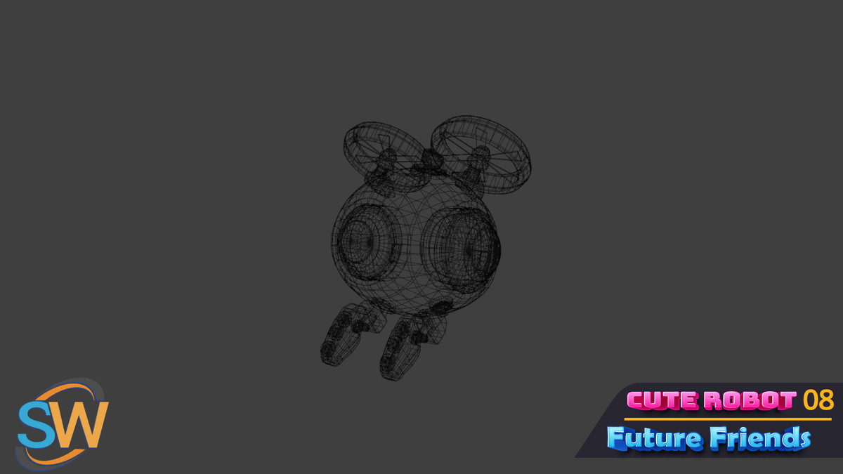 Cute Robot 08 – Future Friends
