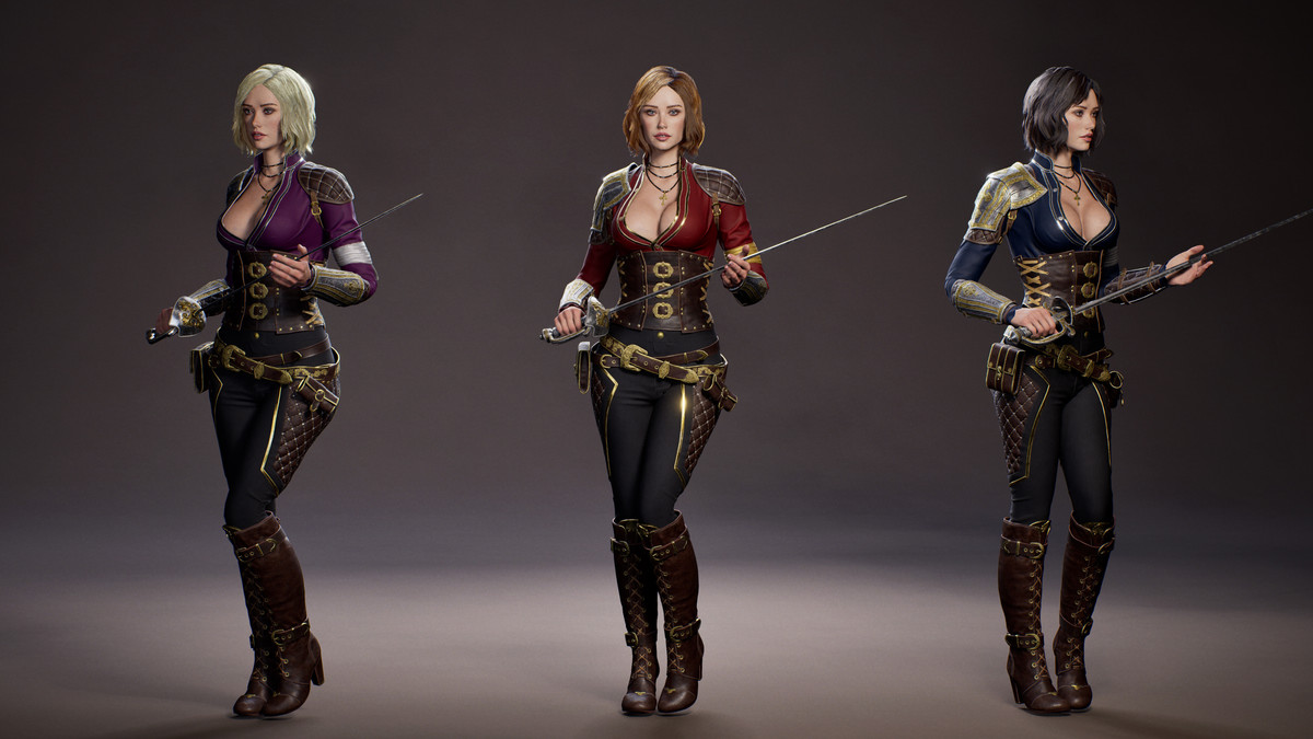 Sword Master - RPG/Semi-Realistic/Female Fantasy Character