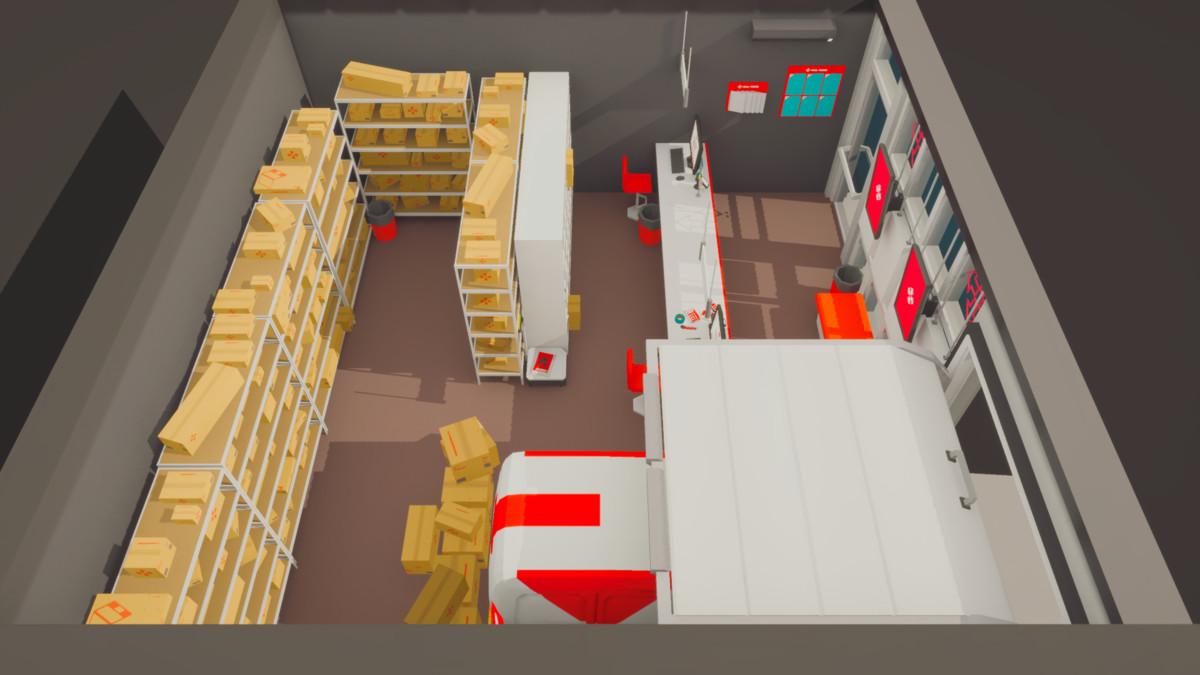 Low Poly Post Office