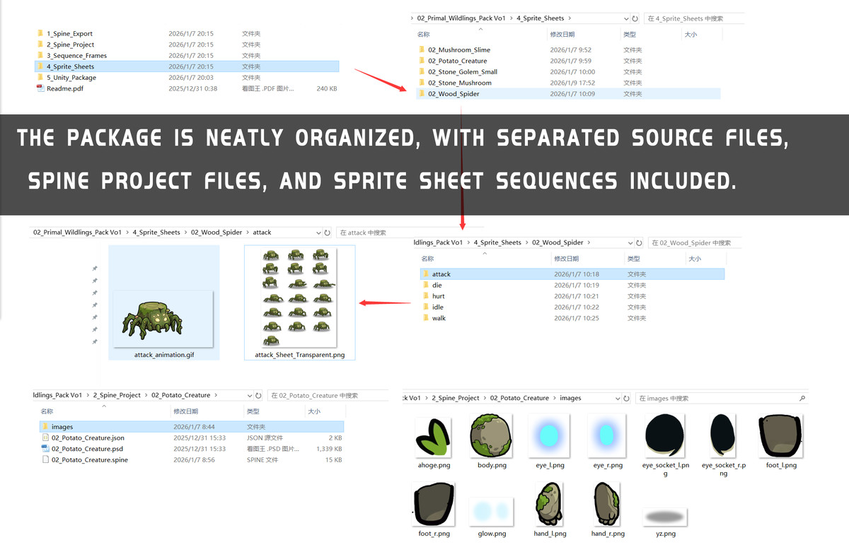 02_Primal_Wildlings_Pack Vo1