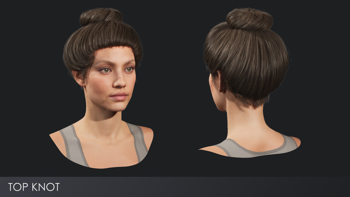 ULTIMATE HAIRSTYLE PACK 2026 | 20 PIECES | REALISTIC | Rigged hair, low-poly