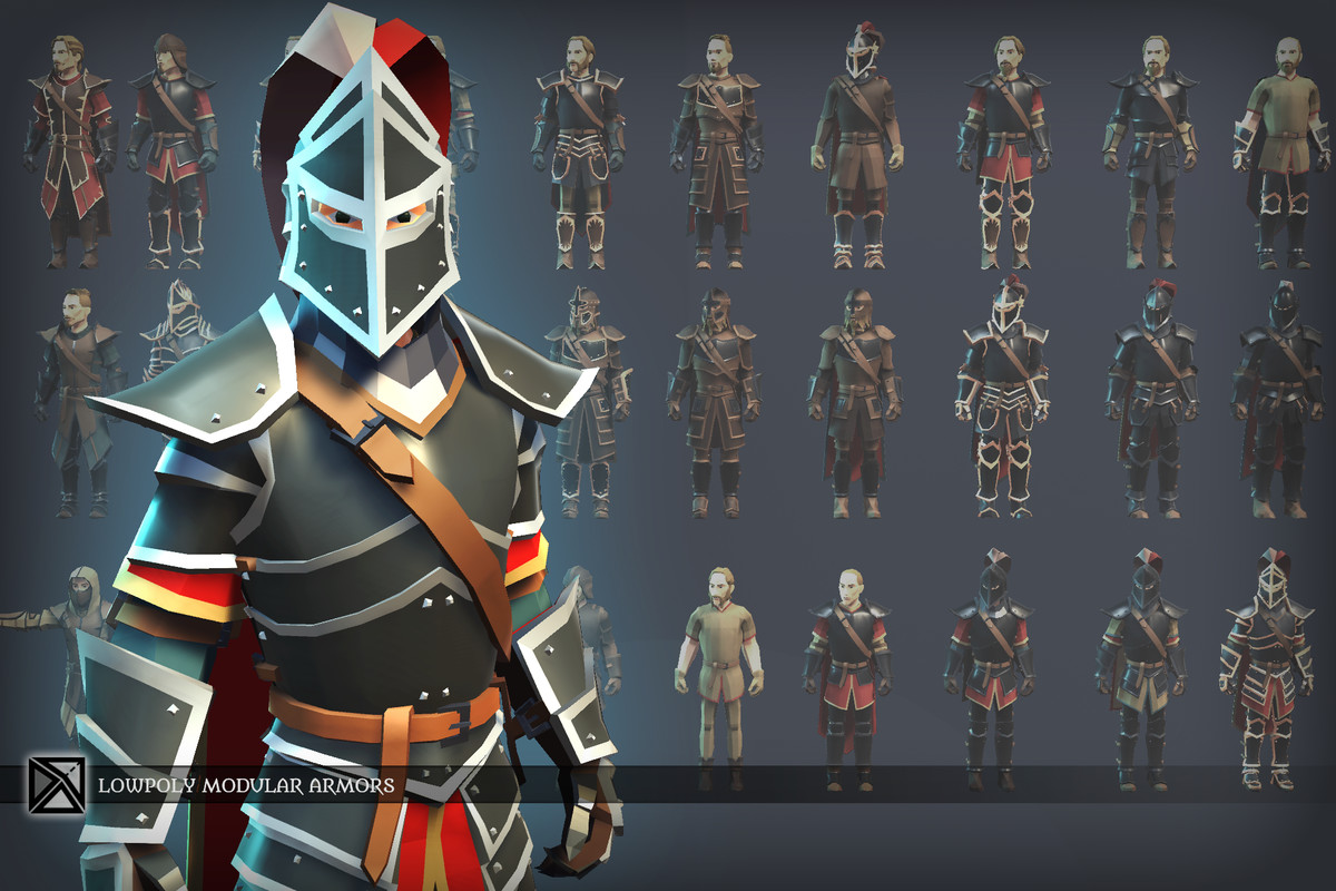 Low Poly Lite Bundle - LOWPOLY MEDIEVAL FANTASY SERIES