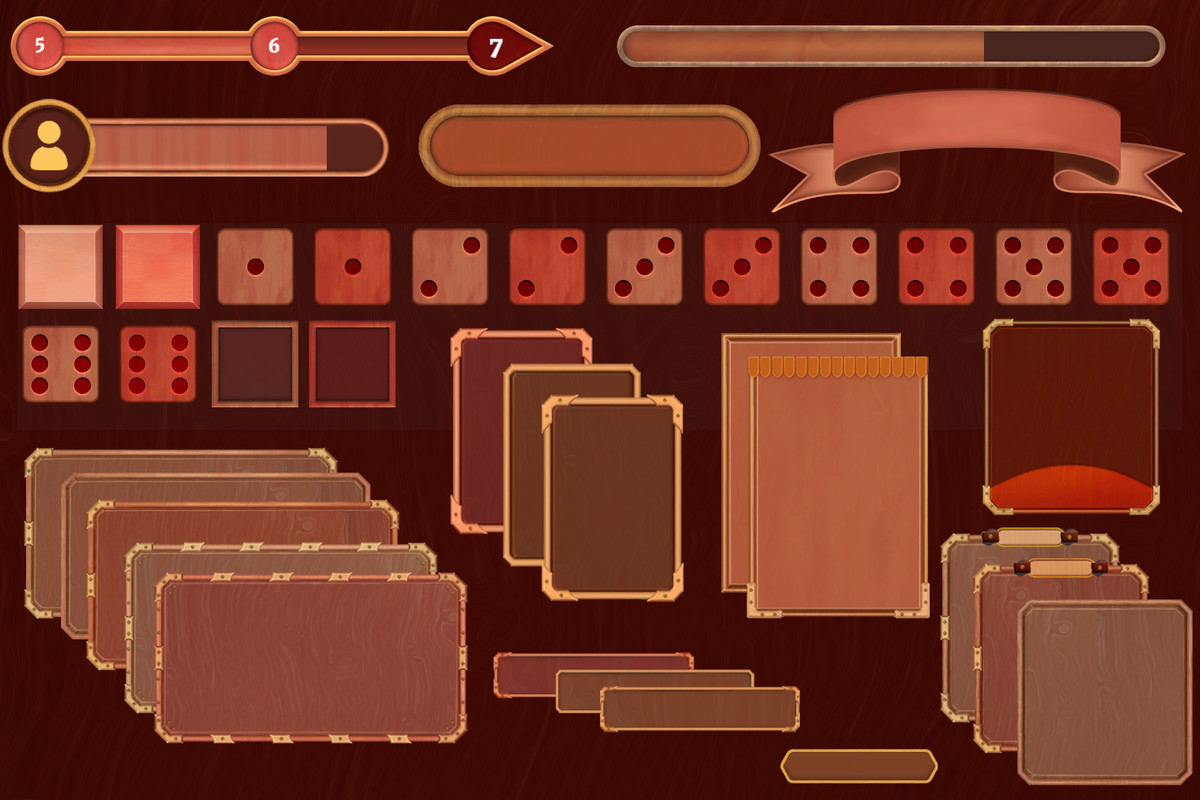 Wooden Ultimate GUI Pack