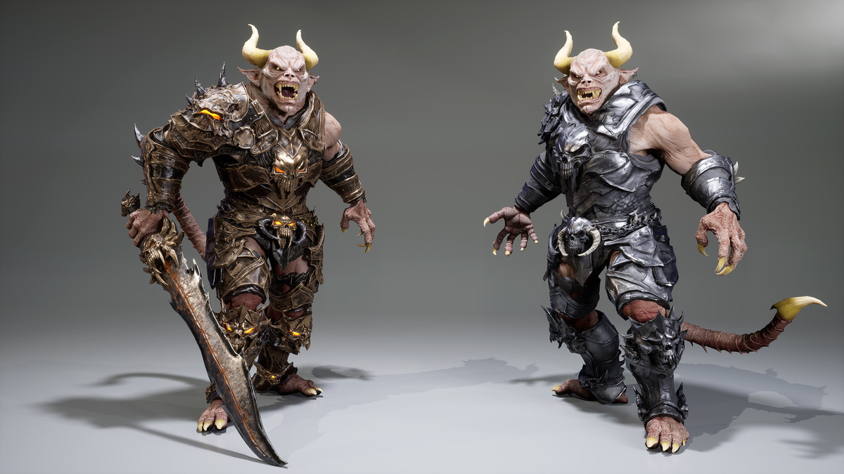Medieval Demon Creature
